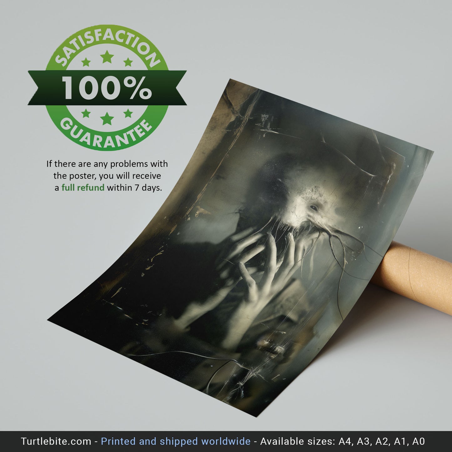 Horror Art Print - Dark Gothic Nightmare Poster