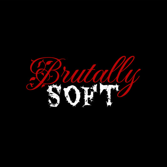 Brutally Soft Oxymoron T-Shirt, Dark Humor Graphic Tee