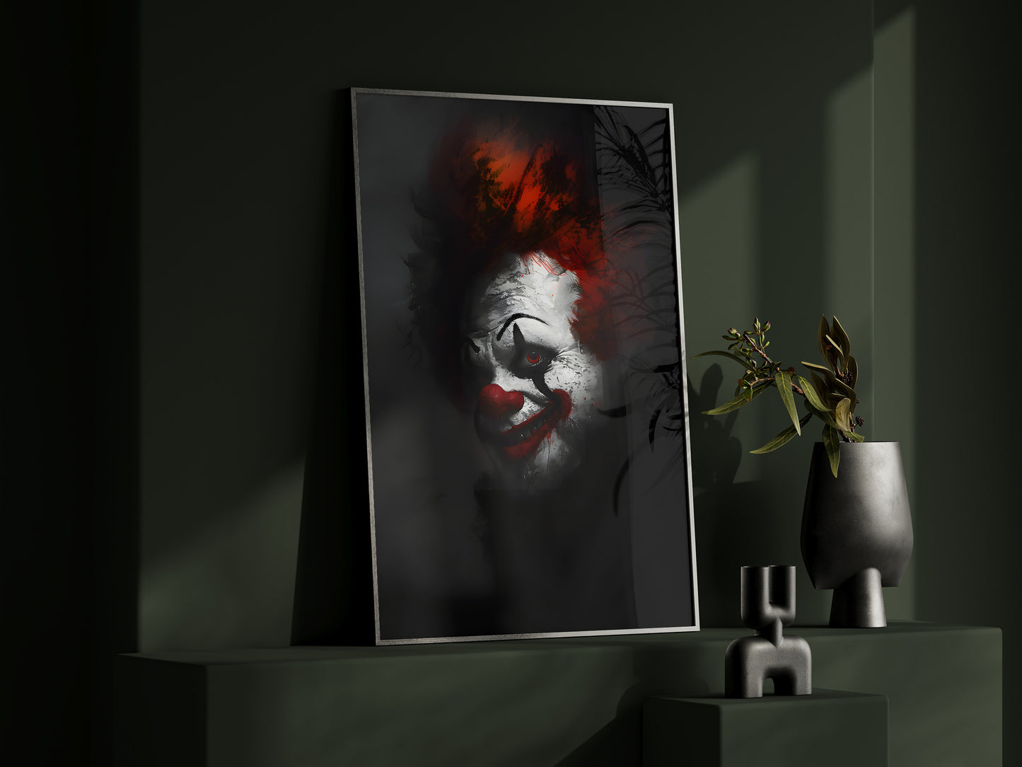 Dark Clowncore - Gothic Wall Art