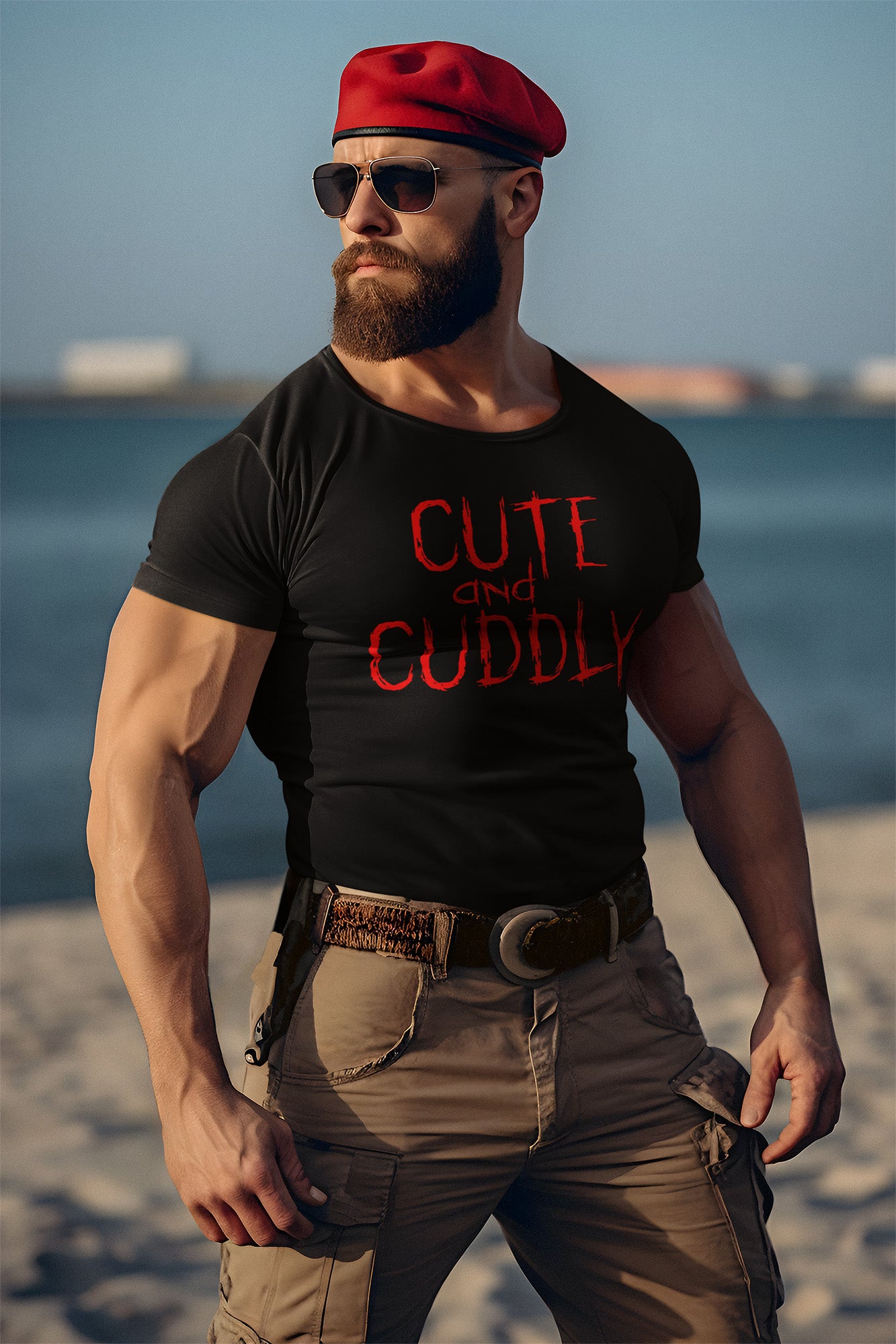 Cute and Cuddly Ironic T-Shirt