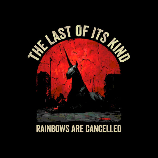 Dark Unicorn T-Shirt, Post-Apocalyptic Tee