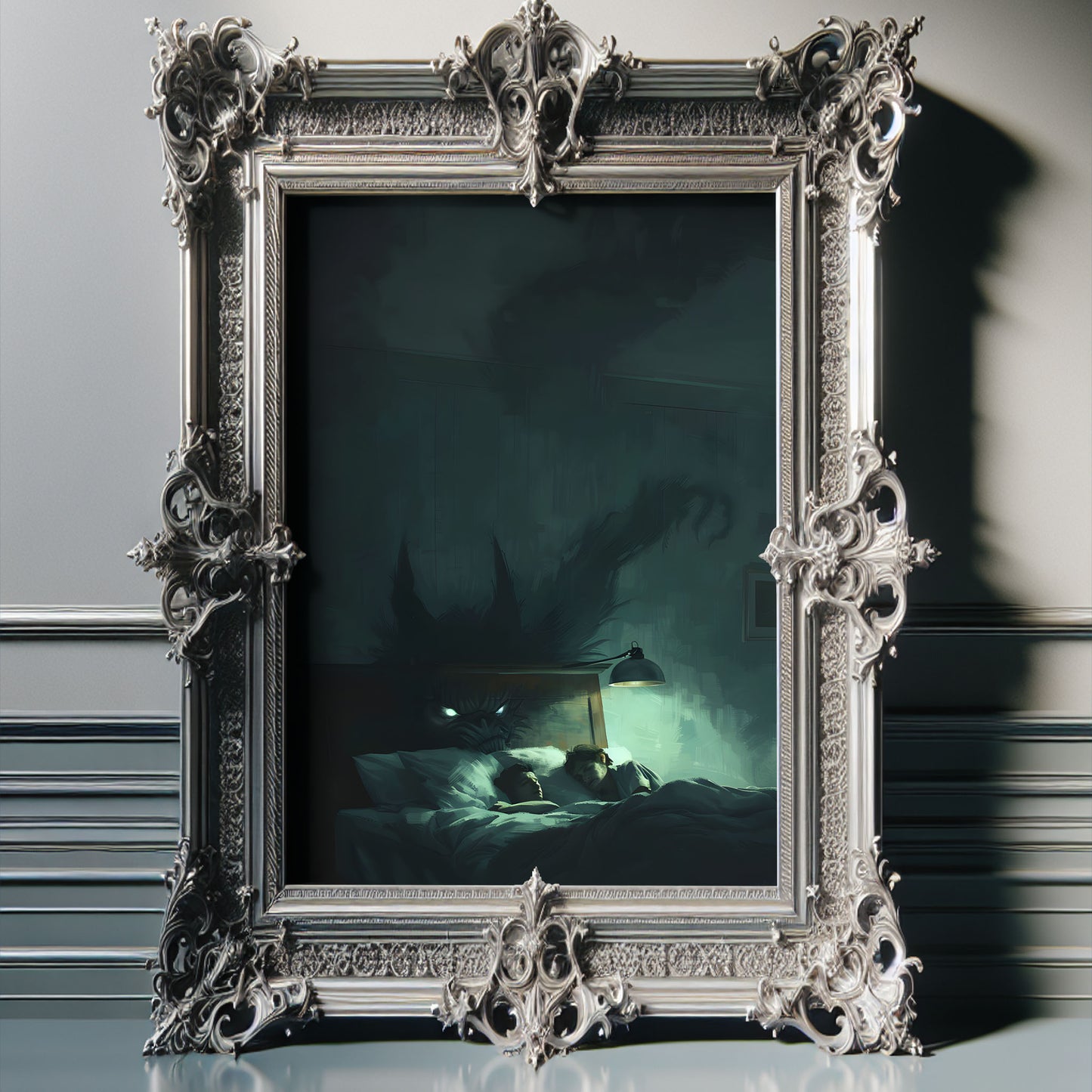 Haunting Nightmare Creature Gothic Art Print