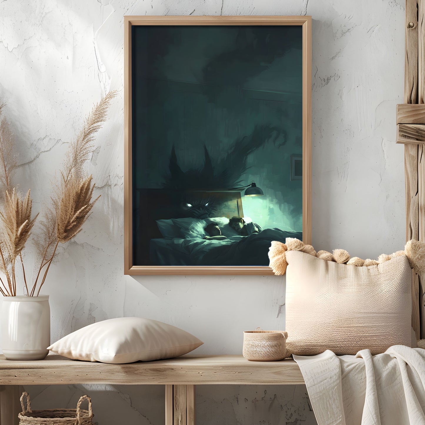 Haunting Nightmare Creature Gothic Art Print