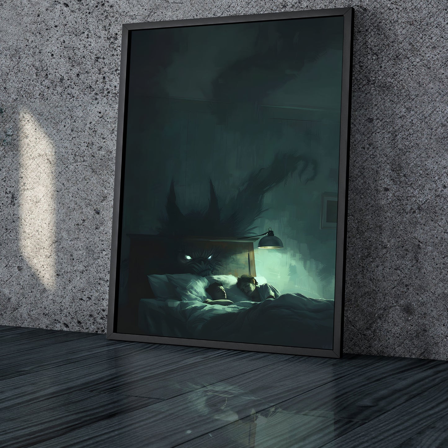 Haunting Nightmare Creature Gothic Art Print