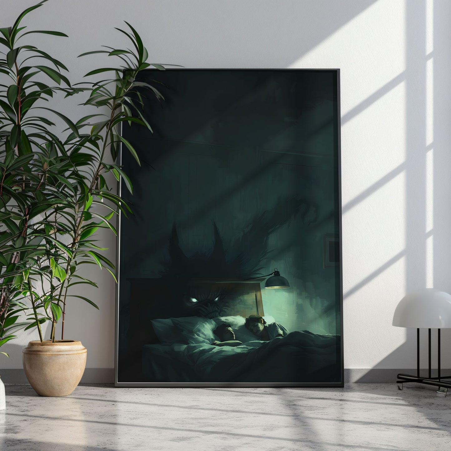 Haunting Nightmare Creature Gothic Art Print