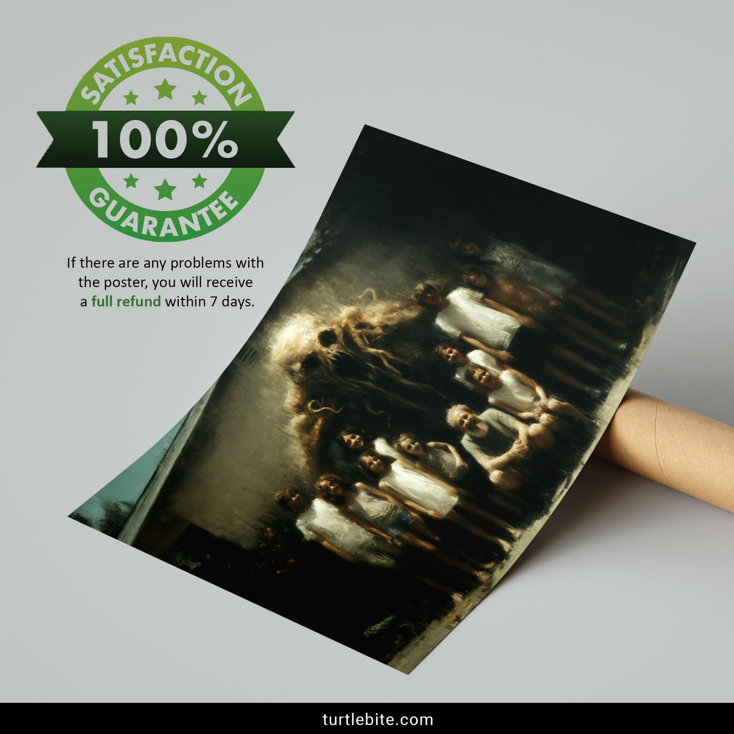 Horror Family Art - Dark Surreal Monster Wall Print