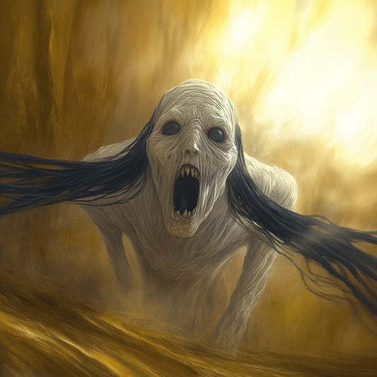 Nightmare Art Print, Dark Fantasy Gothic Horror Poster