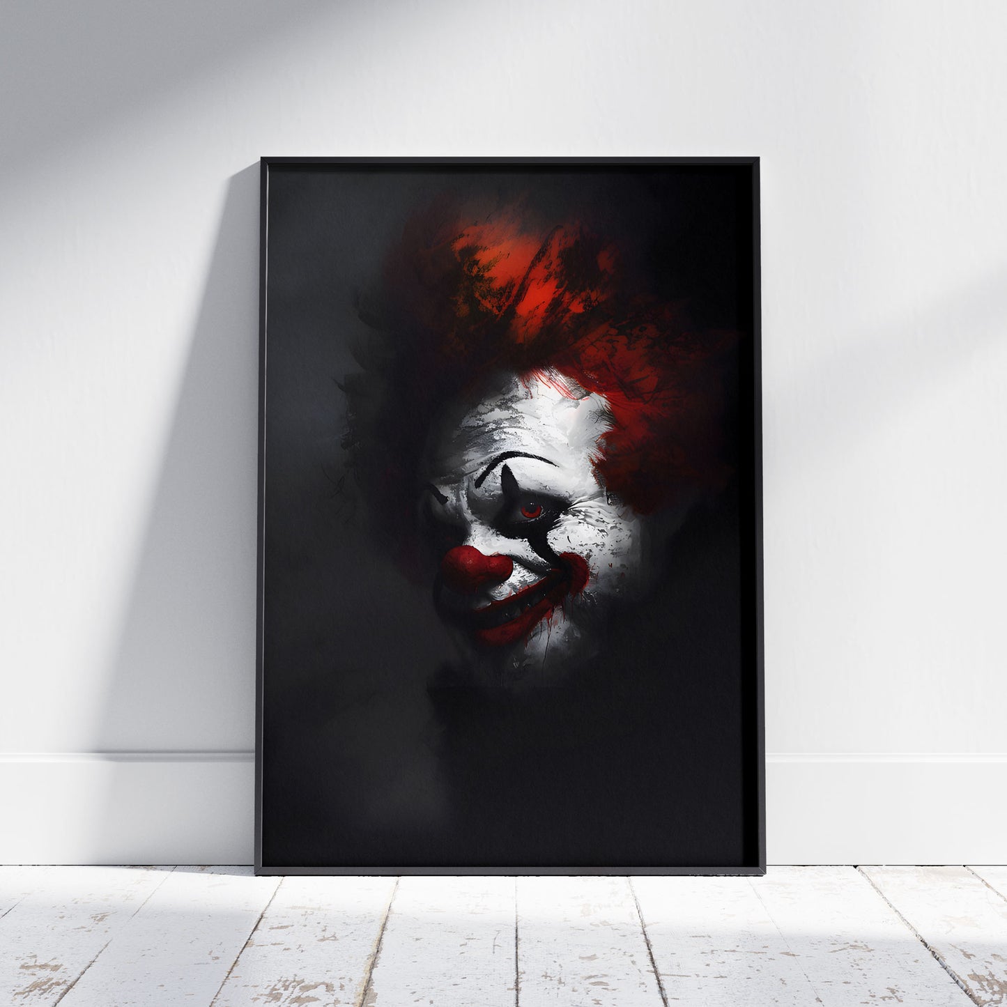 Dark Clowncore Poster - Gothic Wall Art