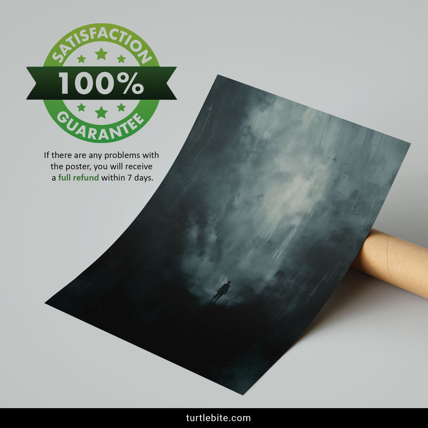 Dark Art Print, Solitude in the Void