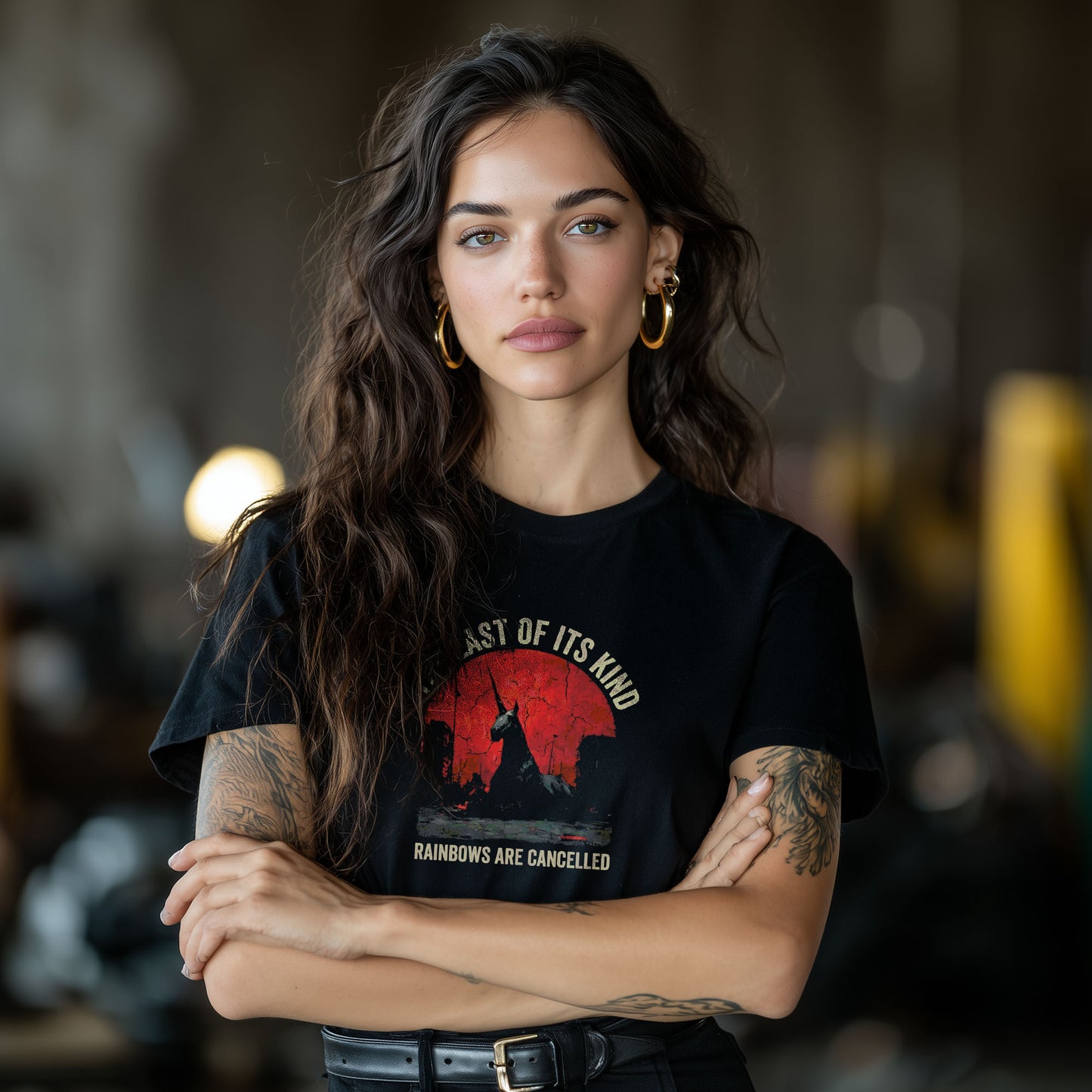 Dark Unicorn T-Shirt, Post-Apocalyptic Tee