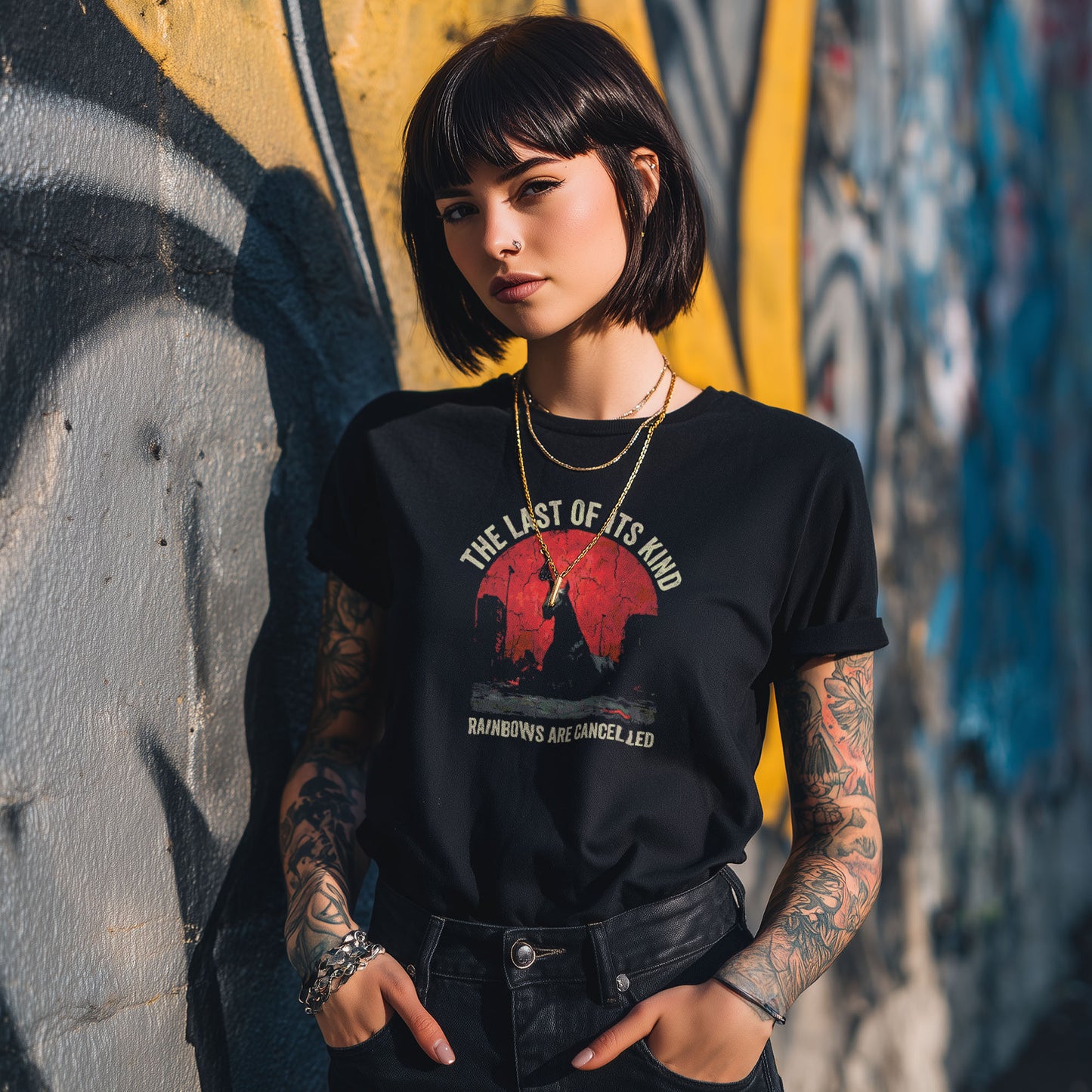 Dark Unicorn T-Shirt, Post-Apocalyptic Tee