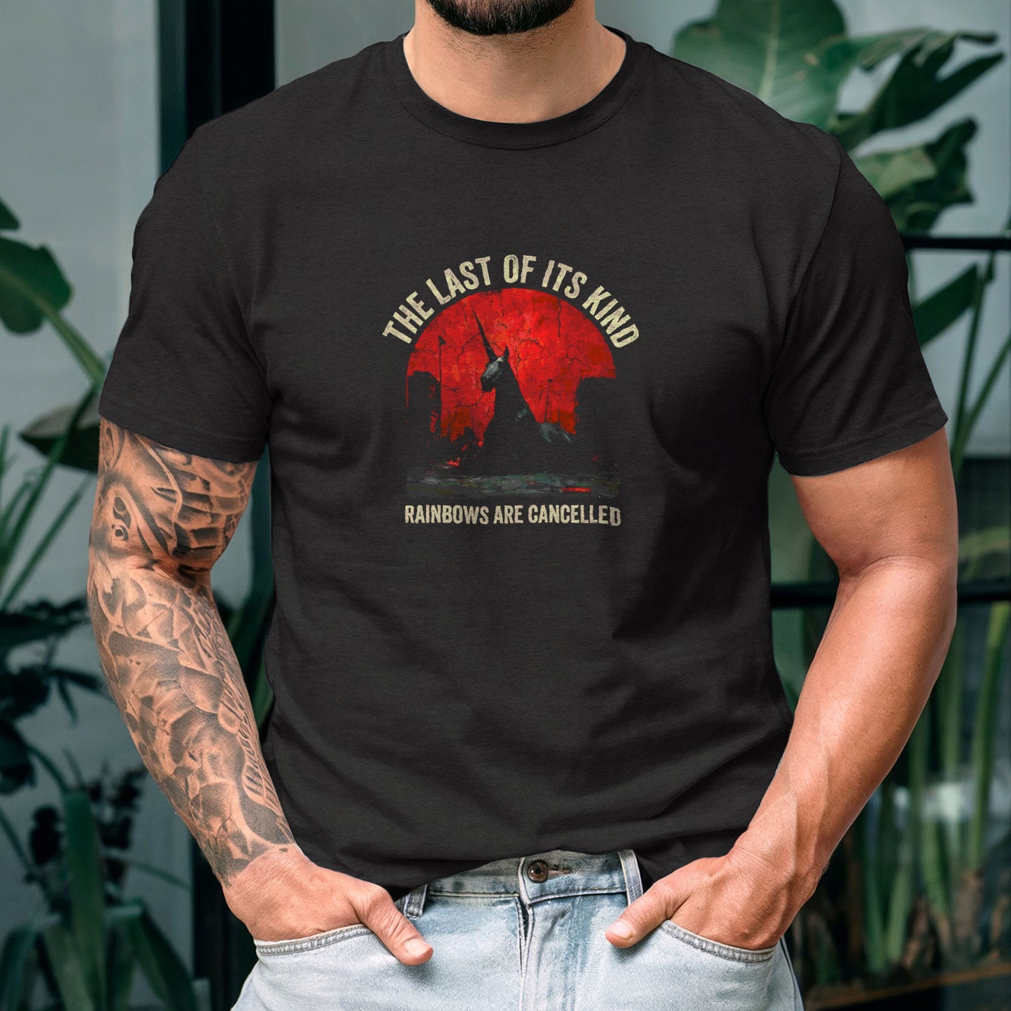 Dark Unicorn T-Shirt, Post-Apocalyptic Tee