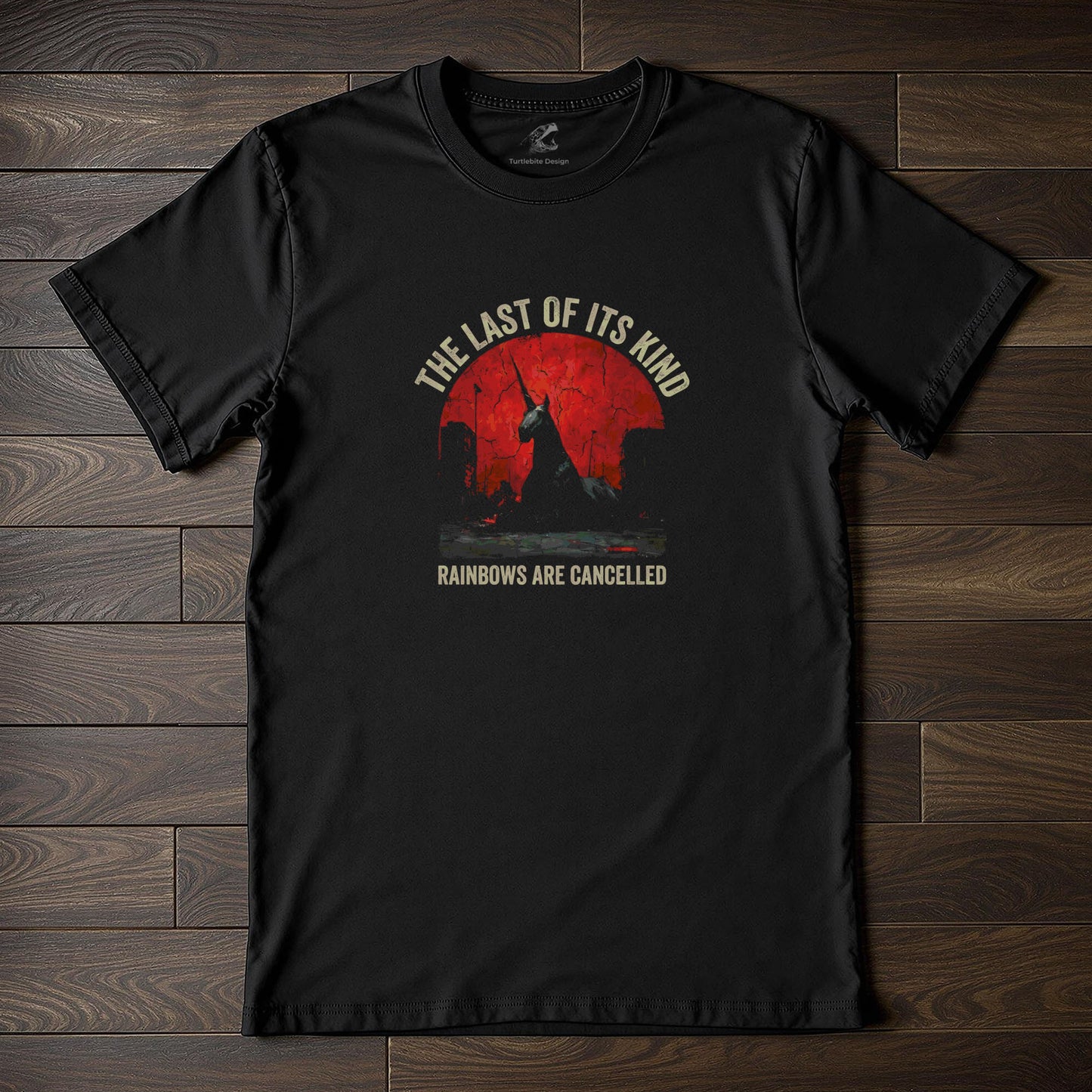 Dark Unicorn T-Shirt, Post-Apocalyptic Tee