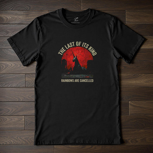 Dark Unicorn T-Shirt, Post-Apocalyptic Tee