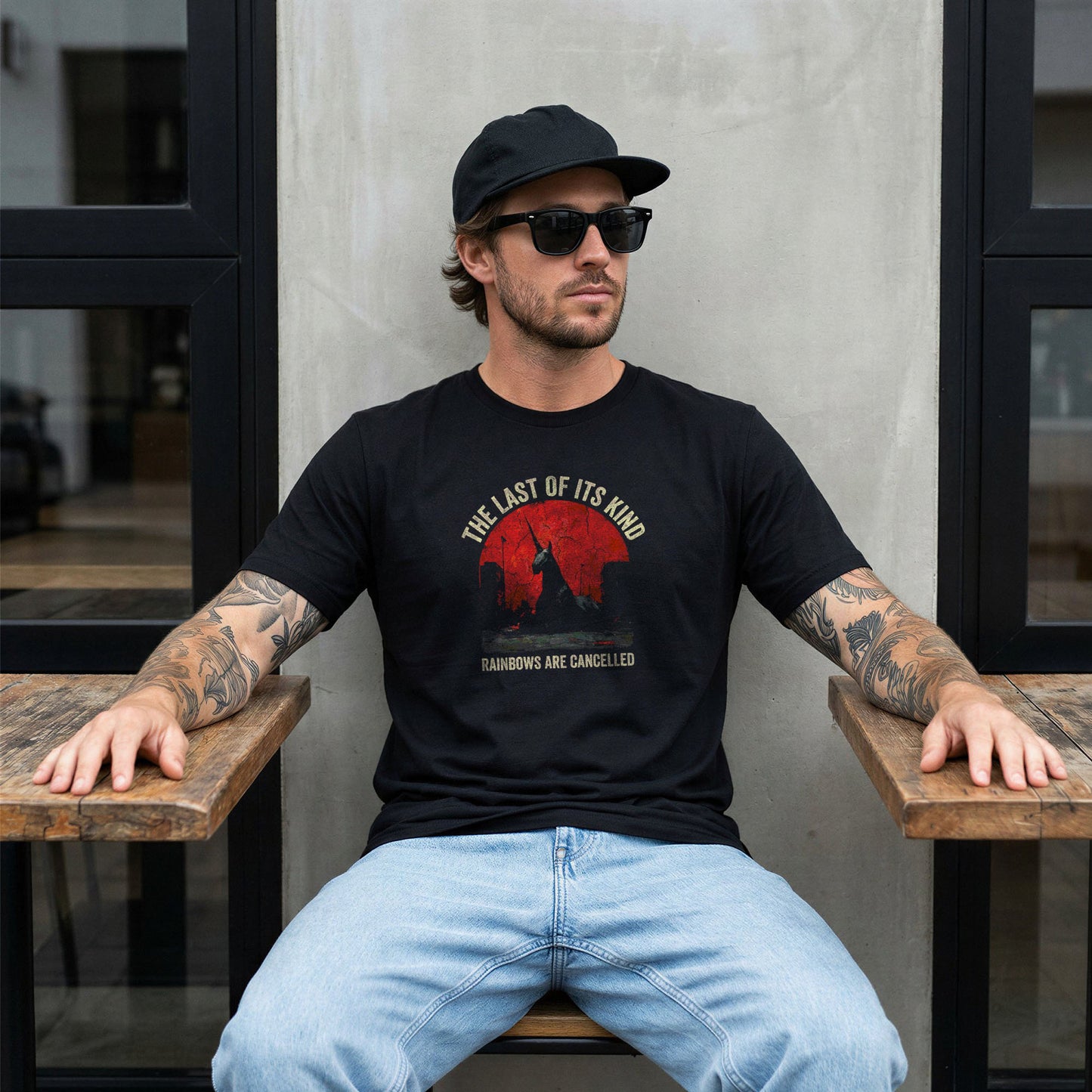 Dark Unicorn T-Shirt, Post-Apocalyptic Tee