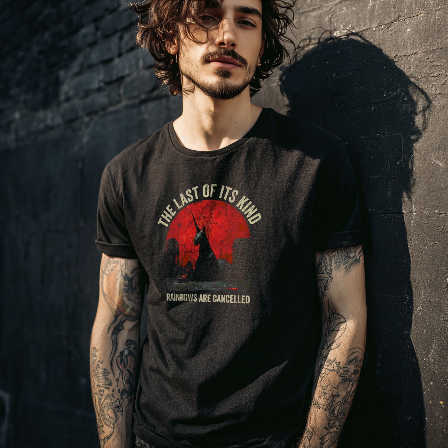 Dark Unicorn T-Shirt, Post-Apocalyptic Tee