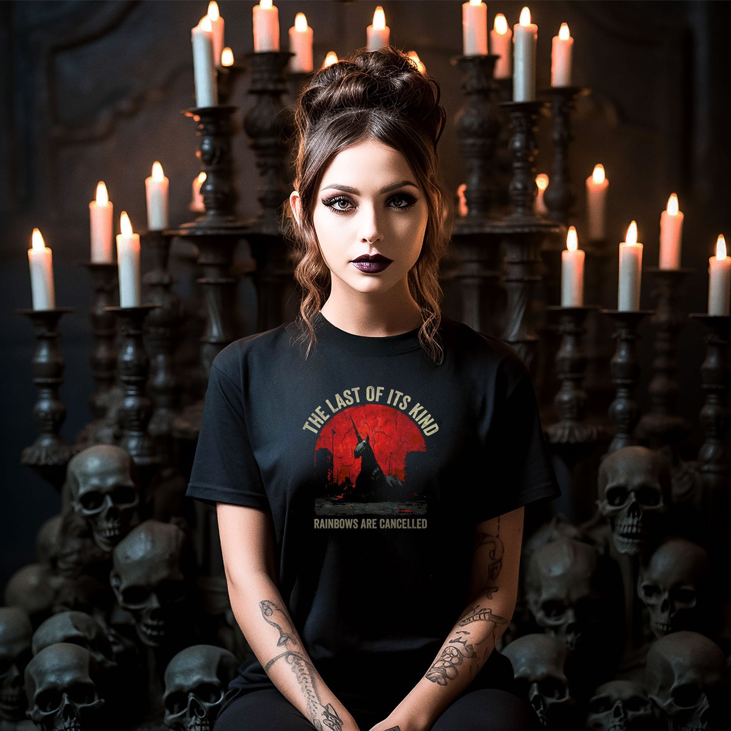 Dark Unicorn T-Shirt, Post-Apocalyptic Tee