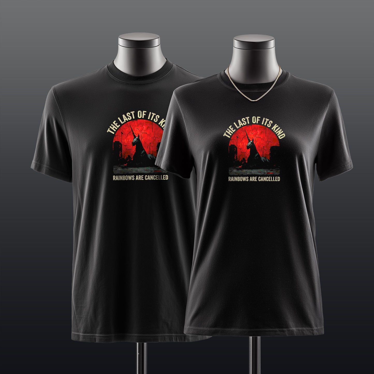 Dark Unicorn T-Shirt, Post-Apocalyptic Tee