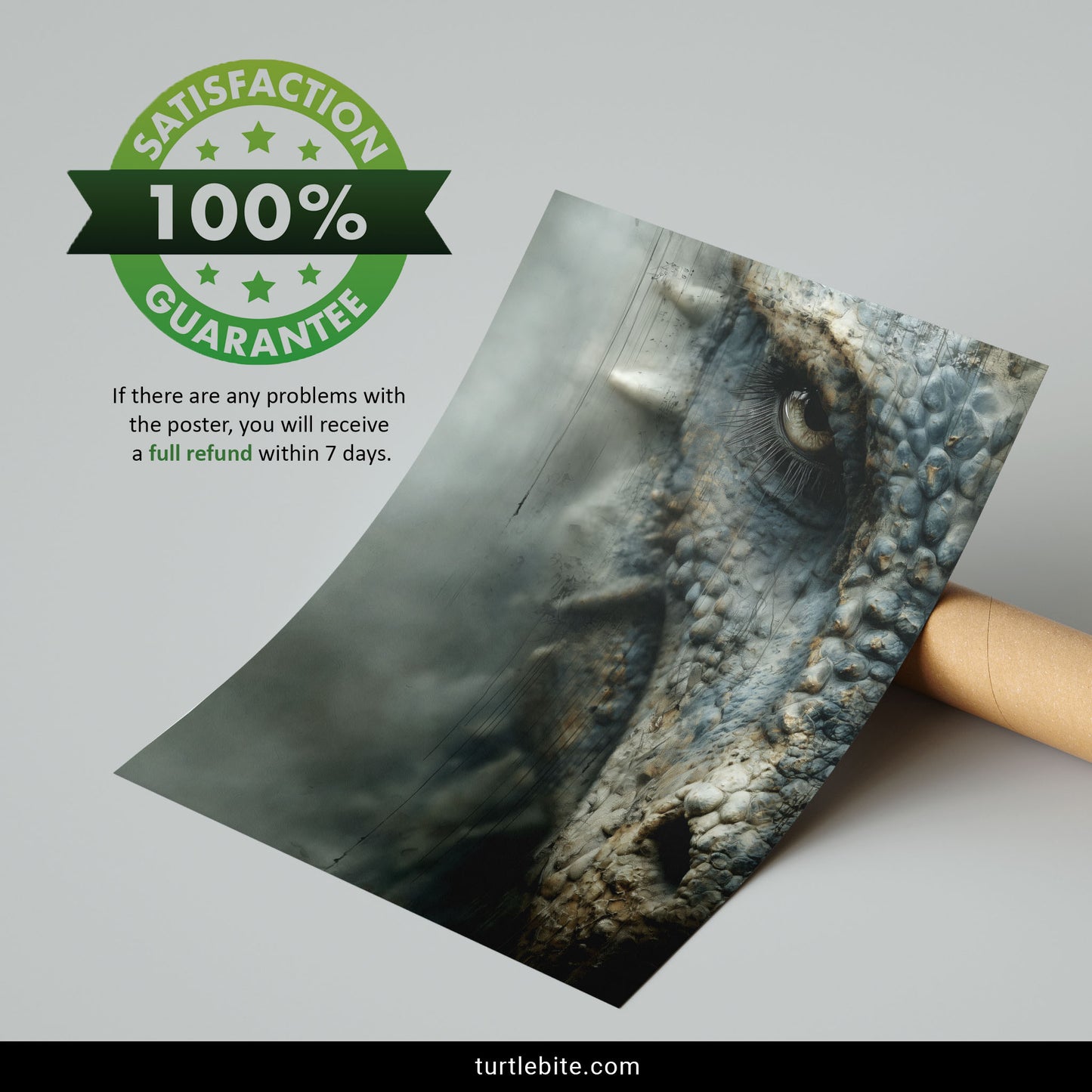 Dragon Art Print, Dark Fantasy Creature, Gothic Wall Decor