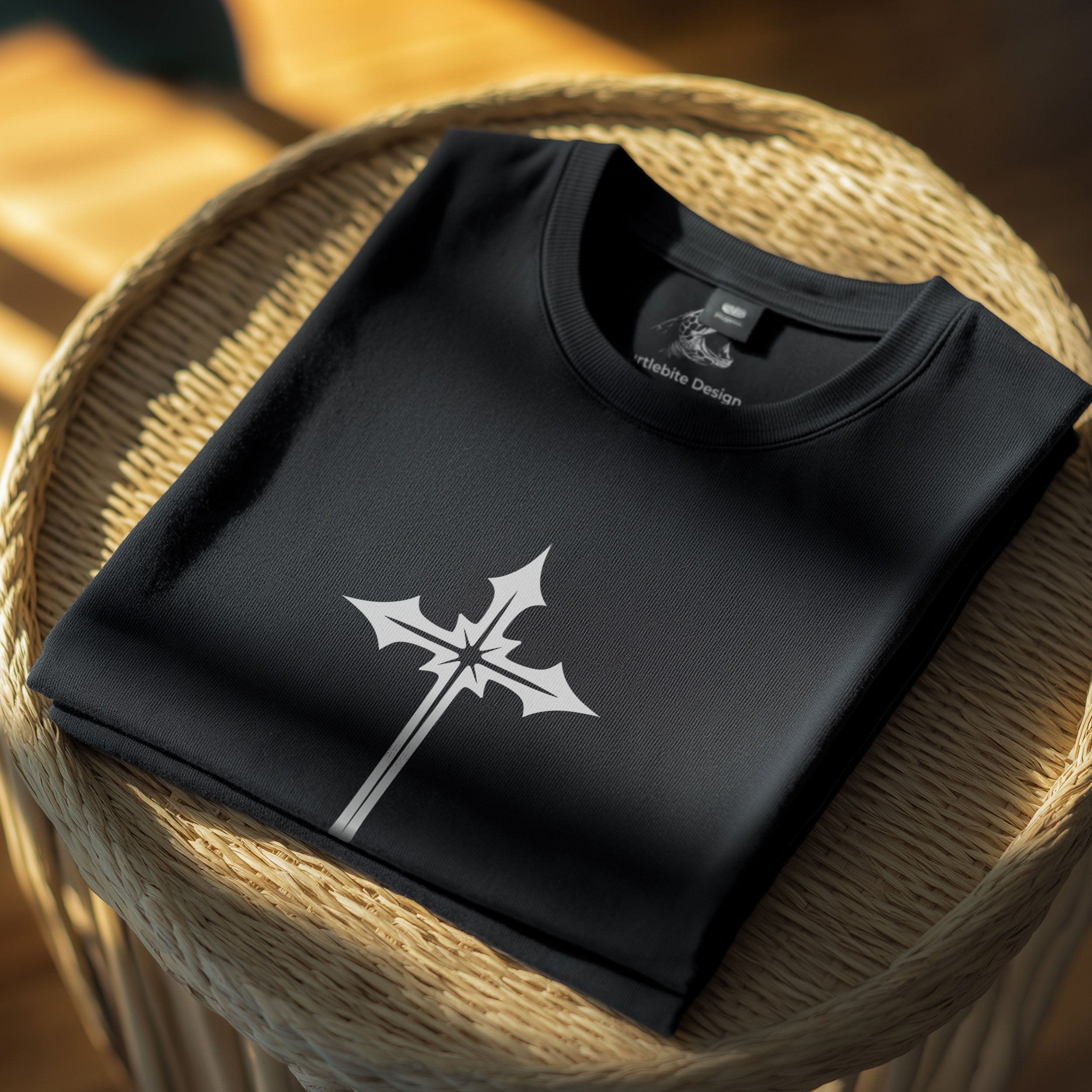 Gothic Cross Tee, Dark Alternative Fashion T-Shirt – Turtlebite Design