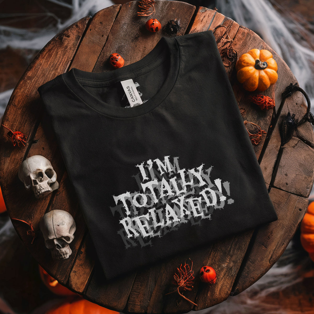 Layered grayscale text art with spiky horror font detailing for fans of dark surrealism