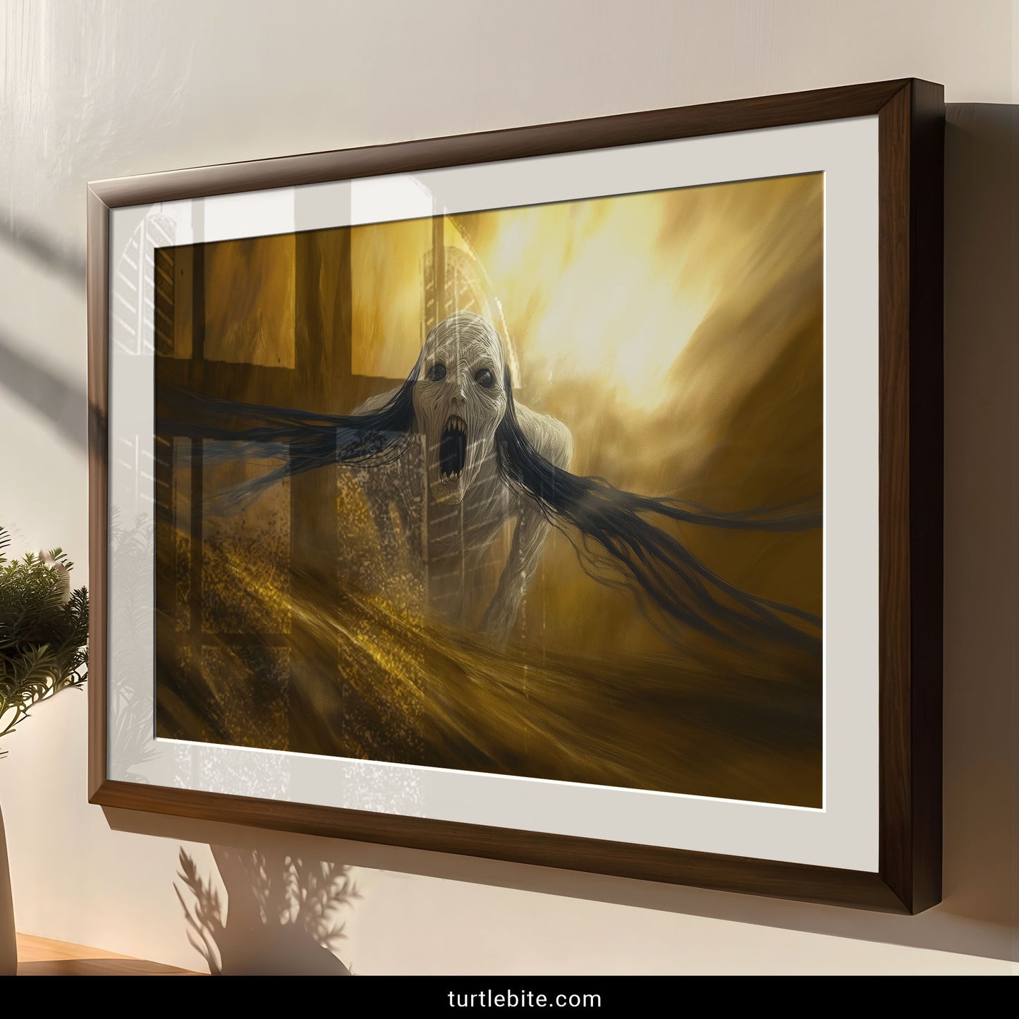 Nightmare Art Print, Dark Fantasy Gothic Horror Poster