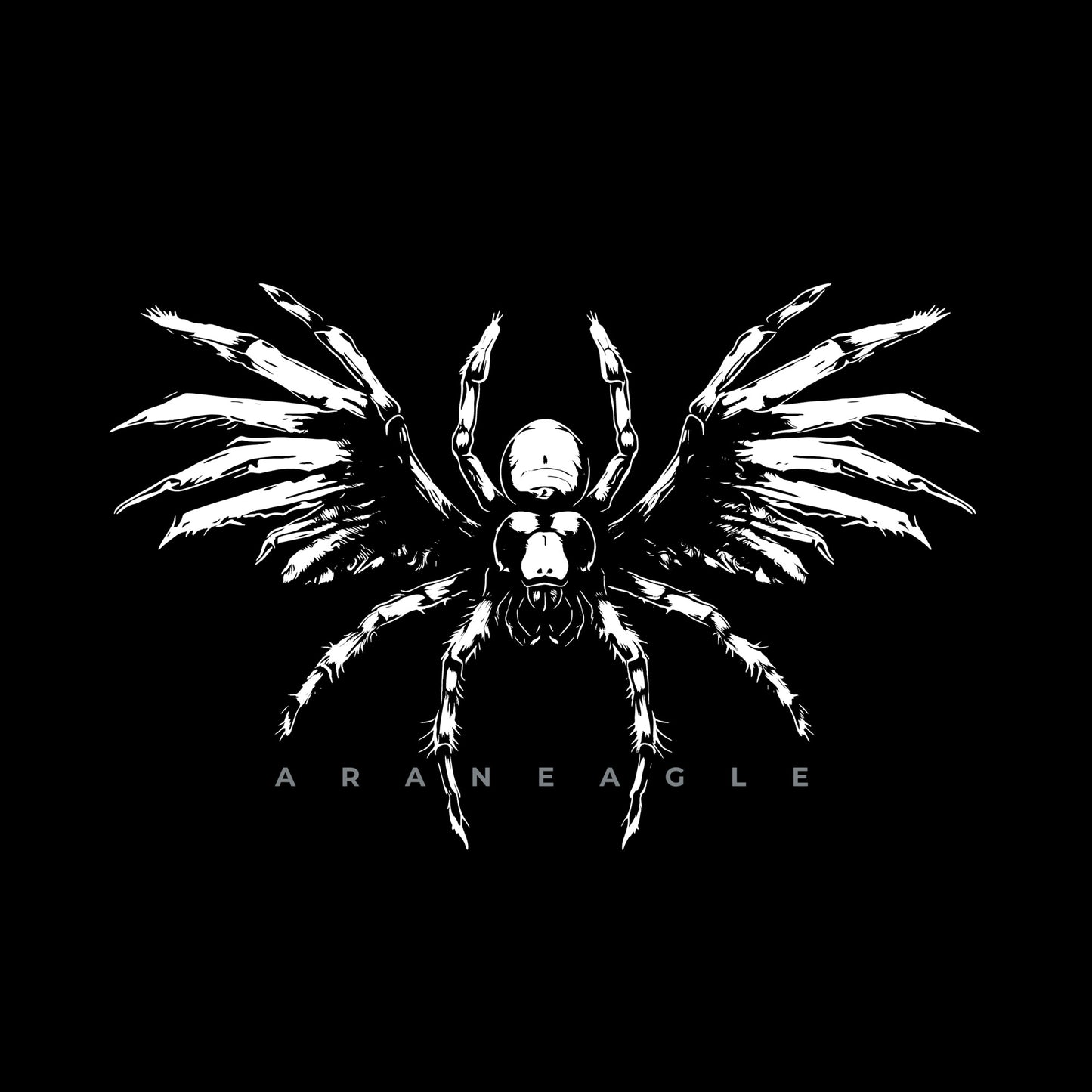 Araneagle Spider Eagle Hybrid Graphic T-Shirt