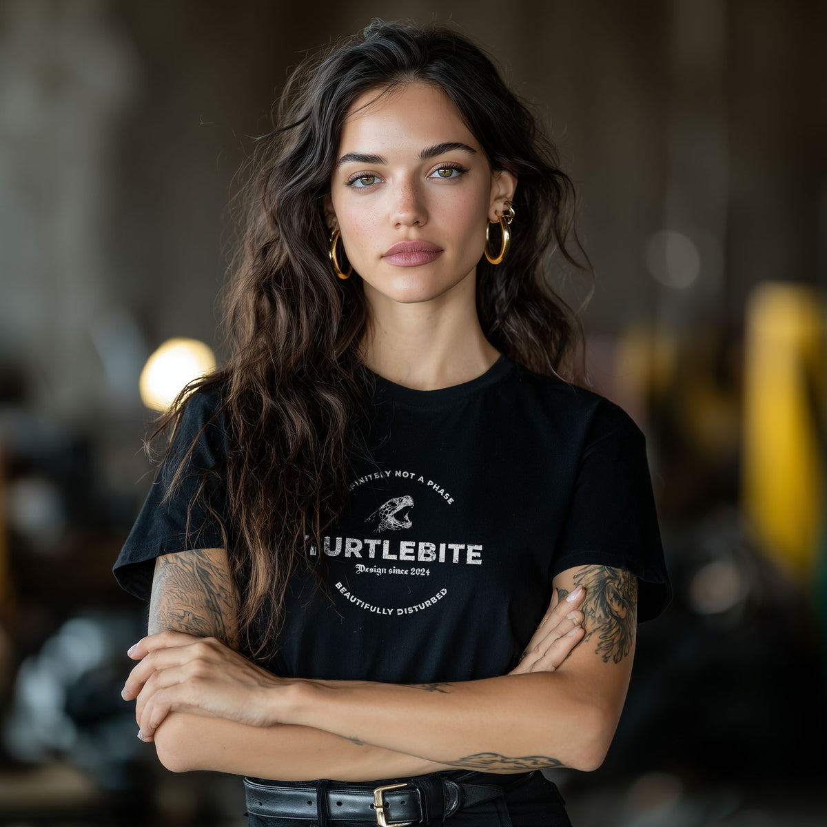 Turtlebite Gothic Tee – Definitely Not a Phase T-Shirt