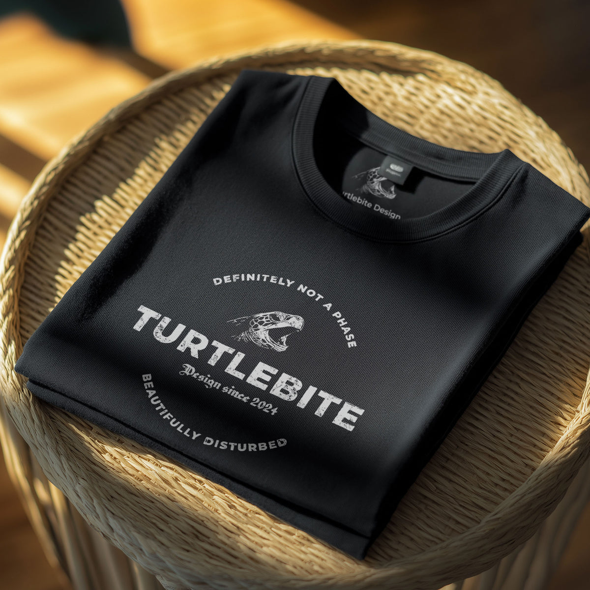 Turtlebite Gothic Tee – Definitely Not a Phase T-Shirt