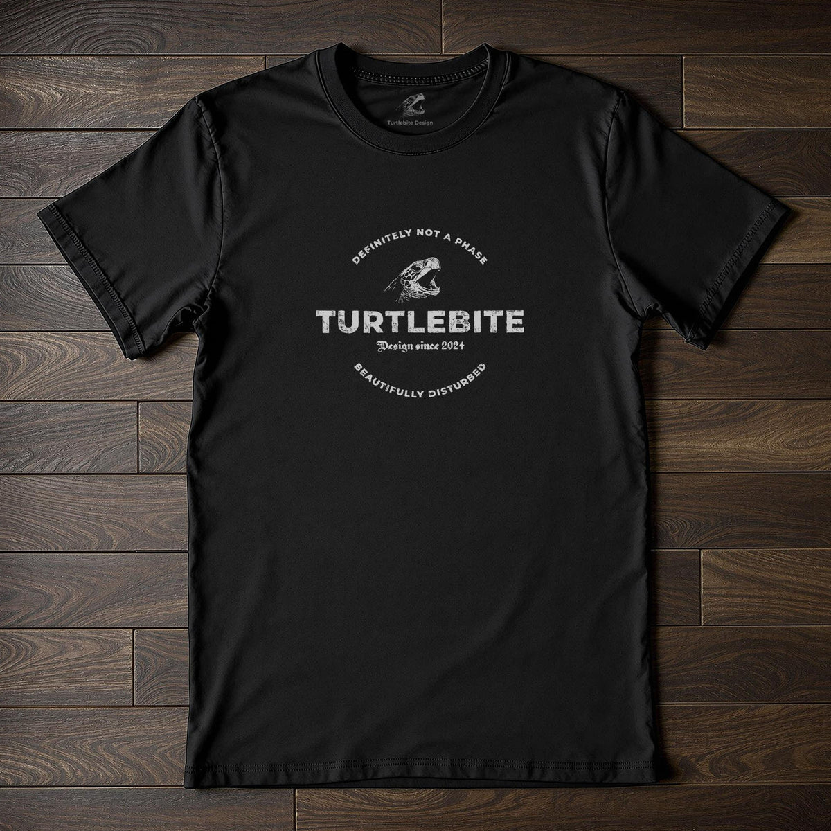 Turtlebite Gothic Tee – Definitely Not a Phase T-Shirt