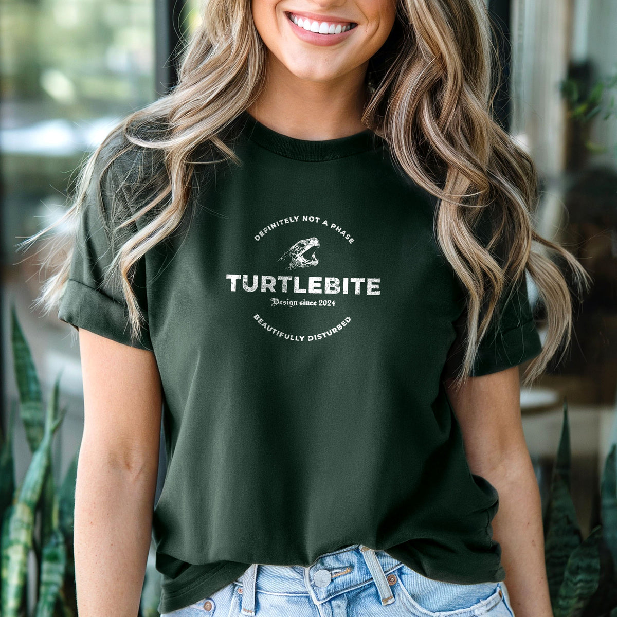 Turtlebite Gothic Tee – Definitely Not a Phase T-Shirt