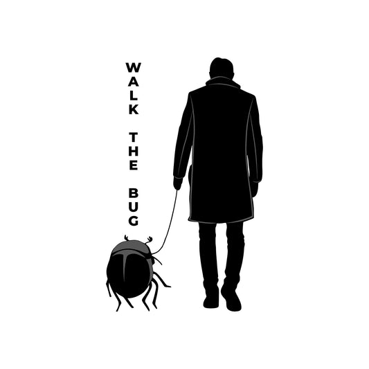 Walk The Bug T-Shirt – Creepy Gothic Beetle Graphic Tee