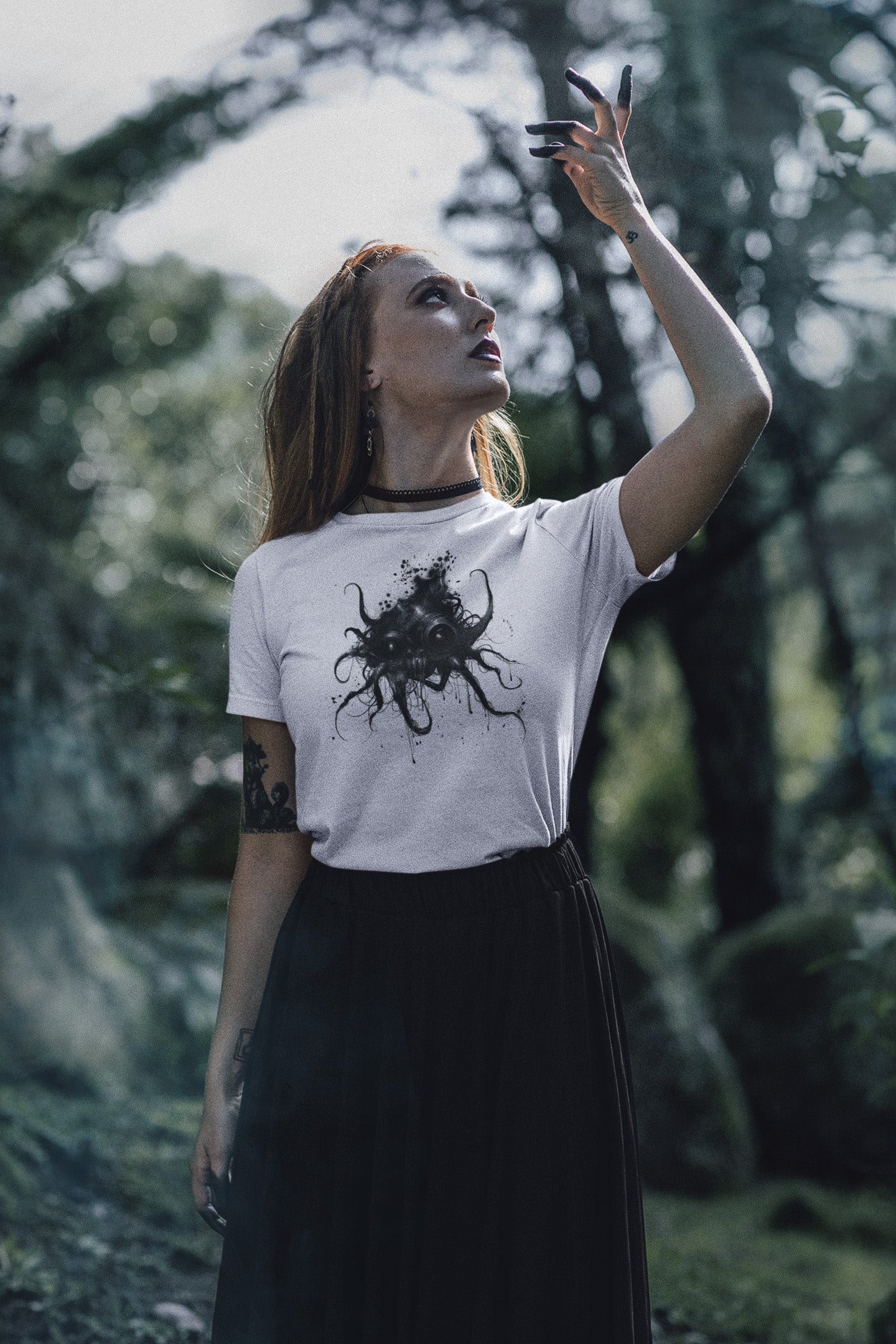 Squid Weirdcore Gothic T-Shirt
